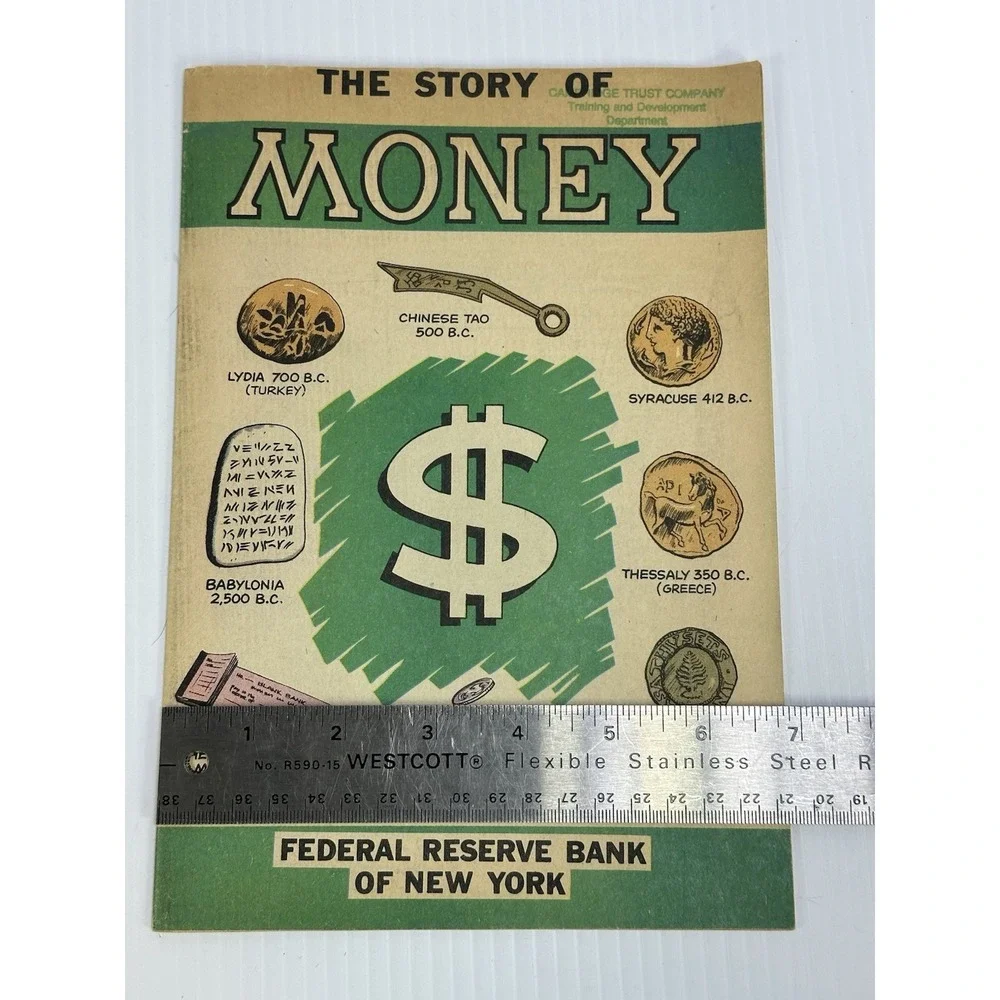 The Story of Money 1981 3rd Edition Promotional Comic Federal Reserve Bank of NY